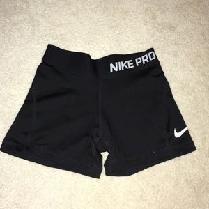 Nike, volleyball shorts, size small in girls